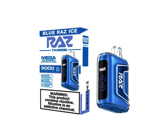RAZ TN9000 - BLUE RAZ ICE