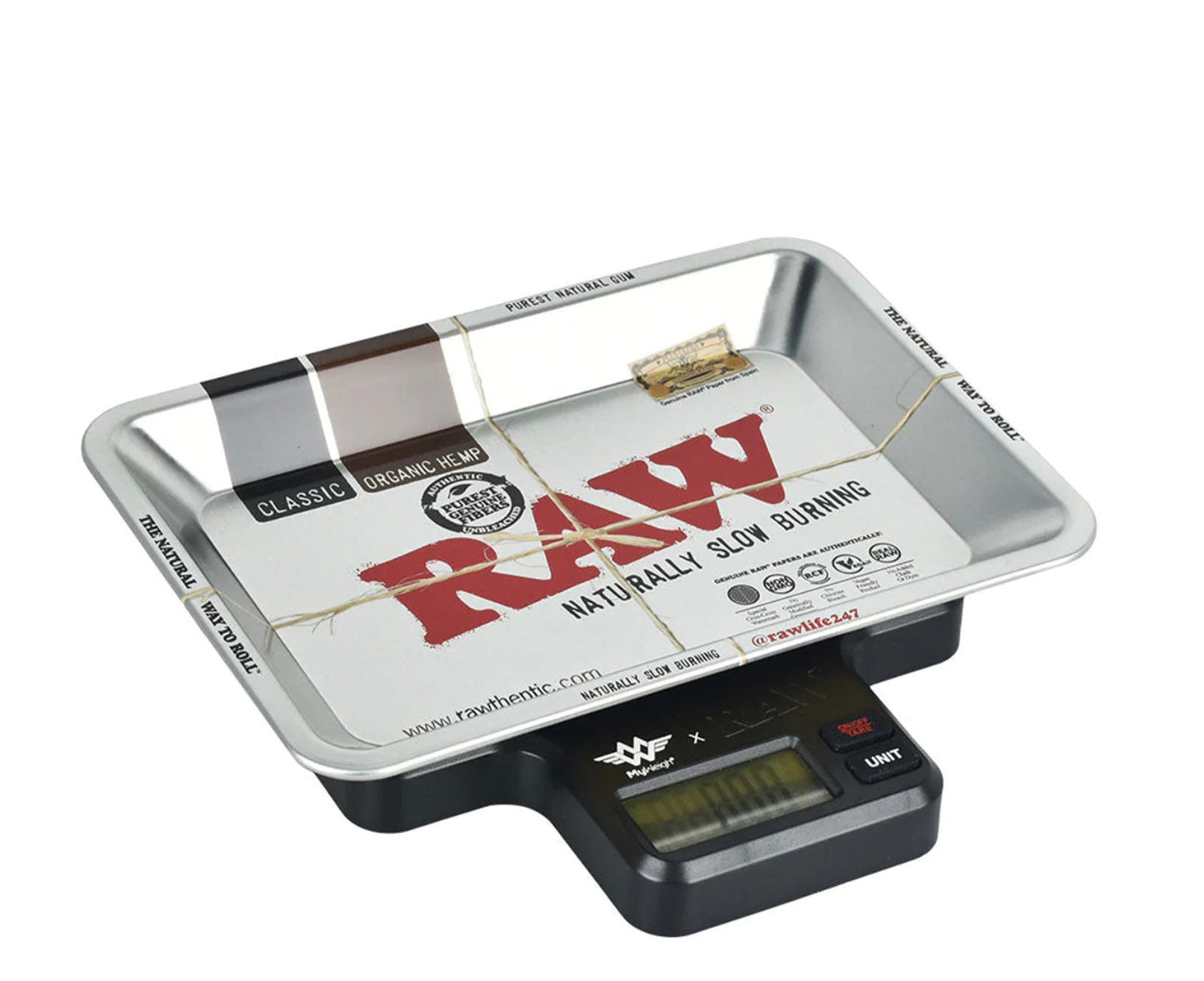 RAW WEIGH + TRAY SCALE